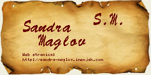 Sandra Maglov vizit kartica